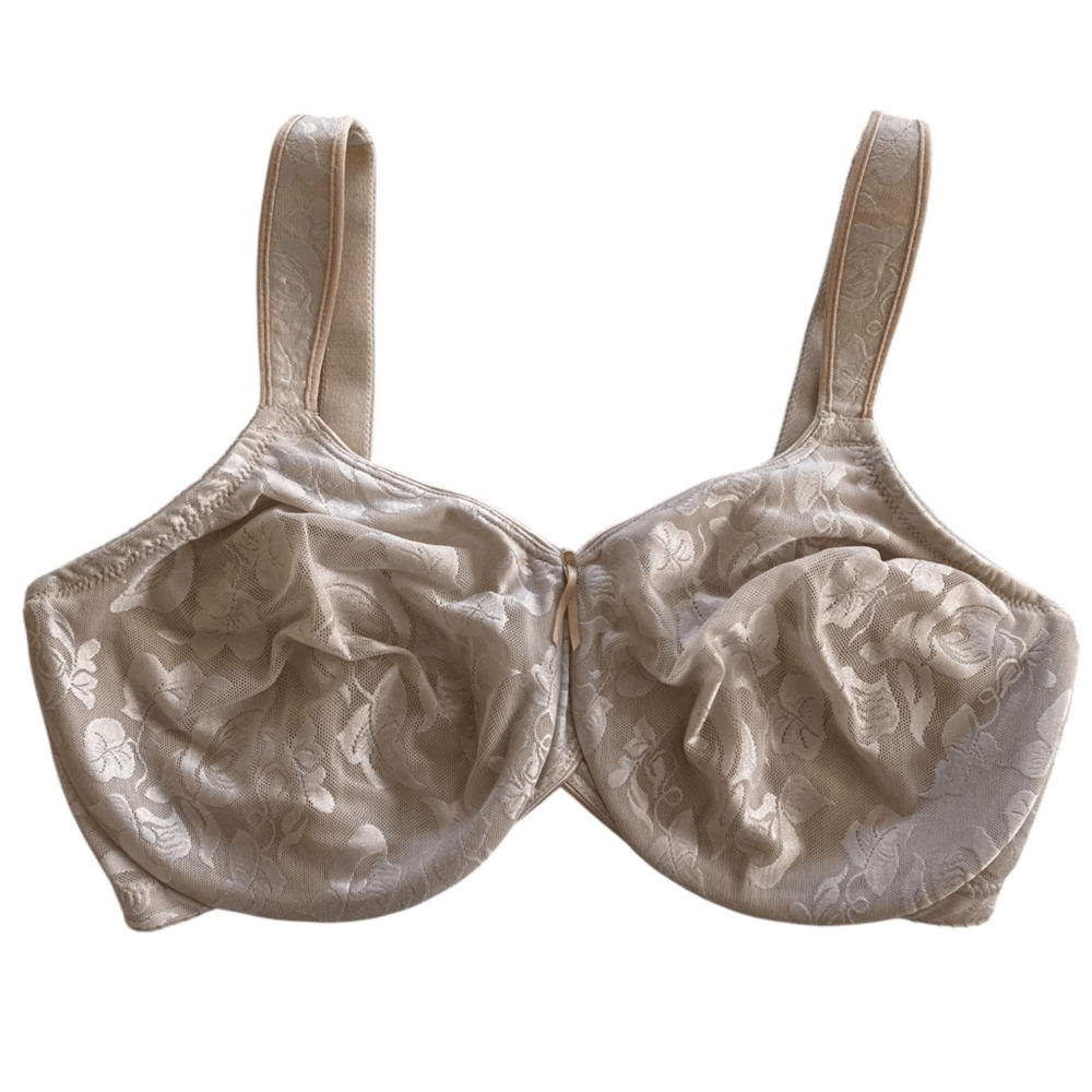 Wacoal Awareness Full Figure Underwire Bra 38DDD Beige Sand Tan 85567